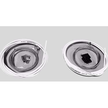 Imagem de Jagwire Road Shop Kit – Kit completo de cabo de freio e câmbio e invólucro – branco – SRAM/Shimano