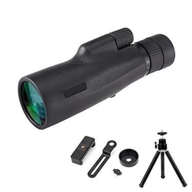 Imagem de Telescópio monocular de alto zoom 10-30x50 BAK4 Ocular grande de prisma para viagens na praia, observação de pássaros, acampamento, caminhada, caminhadas, nitrogênio, à prova d'água