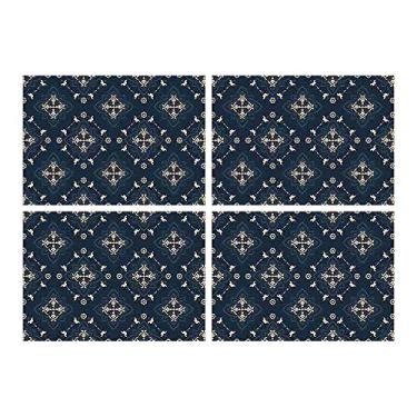 Imagem de Jogo Americano Sind 4 Peças 30x40 Base Emborrachada