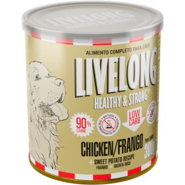 Imagem de Alimento Natural Livelong Frango para Cães - 300 g