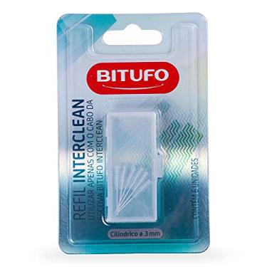 Imagem de Refil para Escova de Dente Bitufo Interclean Cilíndrico 3 milímetros 6 unidades, Bitufo