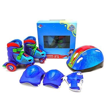 Imagem de Patins Quad Unitoys Ajustável 26/29 Azul Ref.1386