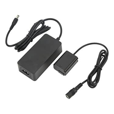 Imagem de Bateria Fictícia da Câmera, Bateria Fictícia AC PW20 AC100‑240 V Com Cabo de Alimentação para Fotografar (plugue americano)