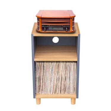 Imagem de Estante Rack Para Discos de Vinil LPs