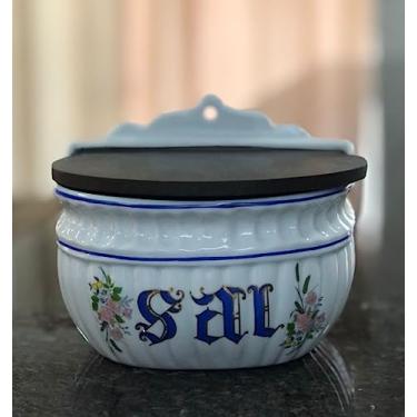 Imagem de Saleiro Parede 1KG - Porcelana Decorada