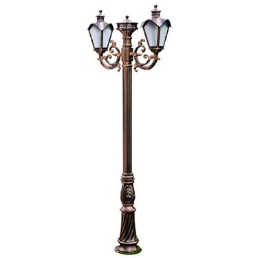 Imagem de Poste Para Jardim Colonial Sinha Alumínio Cobre 2E27 1.84m 15001/2