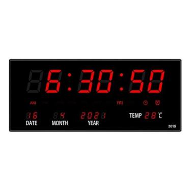Imagem de Relógio De Parede Grande Led Digital Para Academia Hospital
