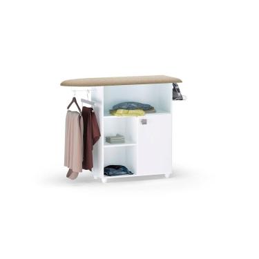 Imagem de Tábua de Passar Roupa 1 Porta Passadeira Mariana Bco - AJL Móveis