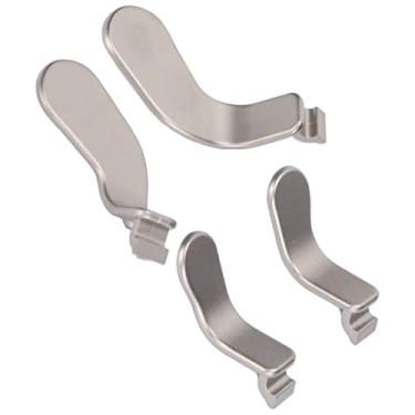 Imagem de Almofadas E Pás D De Metal, Pás E Almofadas De Aço Inoxidável Pás De Controle De Substituição Travas De Gatilho De Cabelo Peças De Reposição Para Xbox One Elite Series 2