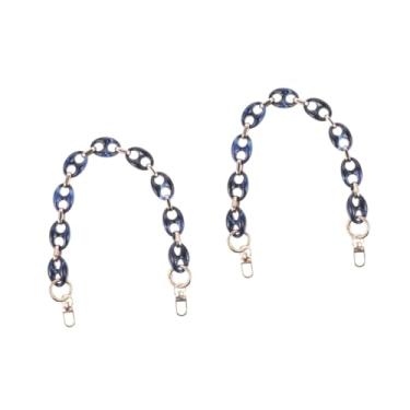 Imagem de COHEALI 2 Unidades cadeia de decoração de bolsa alça de corrente de bolsa de ombro alça de ombro da bolsa bolsas correntes de bolsa alça de bolsa vintage cinto de corrente bolsa carteiro