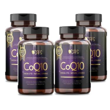 Imagem de COENZIMA Q10 + ÔMEGA-3 TG + VITAMINA E - 500mg (60 Cápsulas) +CAPS PREMIUM (4)
