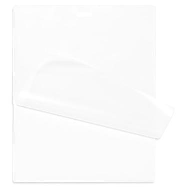 Imagem de LAM-IT-ALL LAM-IT-ALL 10 Mil Hot Bagagem Tag Laminação Bolsas com Slot [Pacote de 100] 2-1/2 X 4-1/4 Transparente