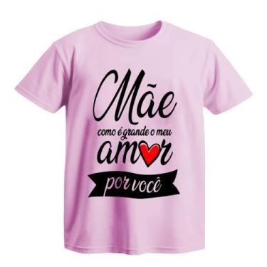 Imagem de Camiseta Dia Das Mães Cor Rosa Várias Estampas A Escolha - Mavili Cria