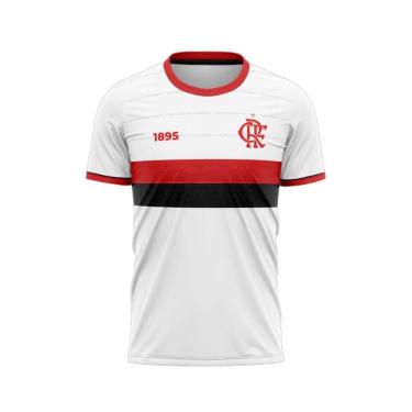 Imagem de Camiseta Braziline Flamengo Fern Masculina - Branco