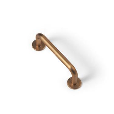 Imagem de Puxador de armário e gaveta Goo-Ki, barra, ferragens de cozinha para cômoda, armário, guarda-roupa, banheiro (cobre-champanhe, 7,6 cm c-c, 6 unidades)