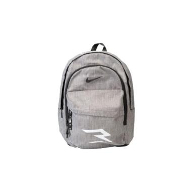 Imagem de Nike Mochila Deluxe com 3 marcas – Cinza mesclado – Tamanho único (28L), cinza mesclado, tamanho único, mochila para laptop para uso diário, Cinza mesclado, One Size
