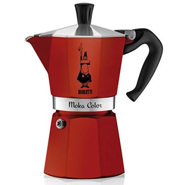 Imagem de Bialetti Cafeteira Moka Color Espresso (6 xícaras, bordeaux)