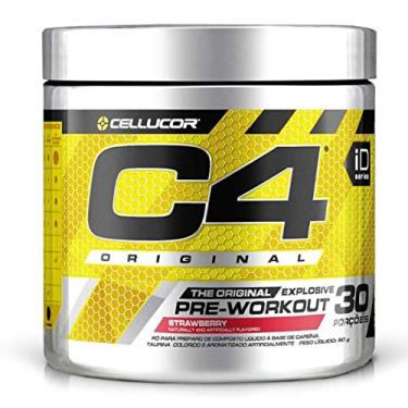 Imagem de C4 Original 90g (30 doses) Pré Treino Cellucor - Morango