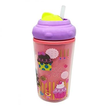 Imagem de Copo T�rmico com Canudo de Silicone Cool Rosa 24m+ Multikids Baby - BB035