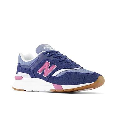 Imagem de New Balance Tênis feminino 997H V1, Grigio Scuro Melange, 38, Nb Navy/Scorpio, 5