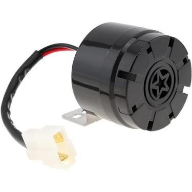 Imagem de DriSentri Alarme de reserva de carro, 12-24V 105dB universal à prova d'água carro bipe reverso buzina de backup buzina de alarme de inversão com fio