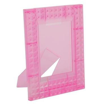 Imagem de Mini Molduras para Fotos 4,3x3,3in Molduras para Mesa de Mesa Mini Molduras Instantâneas para Instax Mini 12 11 9 8 7 Molduras Pequenas (Rosa claro)