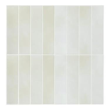 Imagem de YOFUN Azulejo Bege Peel and Stick Backsplash - Kit autoadesivo Kat Adesivo Backsplash para cozinha, banheiro, decoração de parede, 10 peças