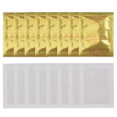 Imagem de 100 peças de almofadas profissionais antiestresse, almofadas de pés de gengibre de limpeza profunda natural para aliviar o estresse, melhorar o sono, Dourado, 100 Count (Pack of 1)