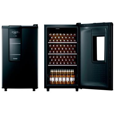 Imagem de Cervejeira Smartbeer Carbono 82 Litros Frost Free CZE12AE Consul - Preto