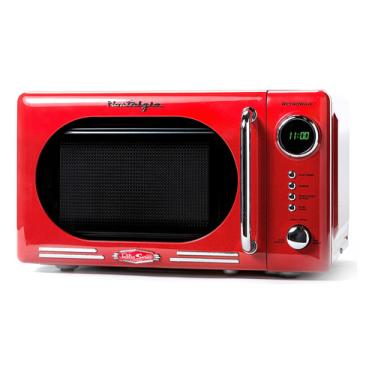 Imagem de Forno De Microondas Nostalgia Retro De 0,7 Cu. Pés 700 W, Vermelho RetroWave