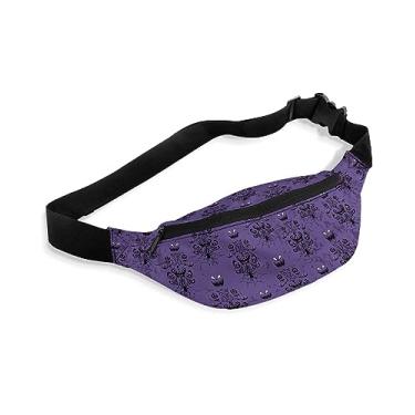 Imagem de Pochete para corrida para mulheres e homens, gnomo, doce, fazenda, girassol, abelha, impermeável, bolsa de cinto transversal com alça ajustável para esportes, viagens, trilhas, ciclismo,