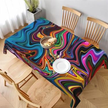 Imagem de Toalha de mesa de mármore brilhante, mesa de centro retangular, sala de jantar, decoração de casamento, toalha de mesa de cozinha, capa de lareira, ZBQ1822, 13, 140, 180 cm