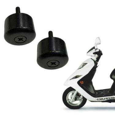 Imagem de Peso De Guidão Balanceador Preto An Burgman 125 - Dvsc, PRETO