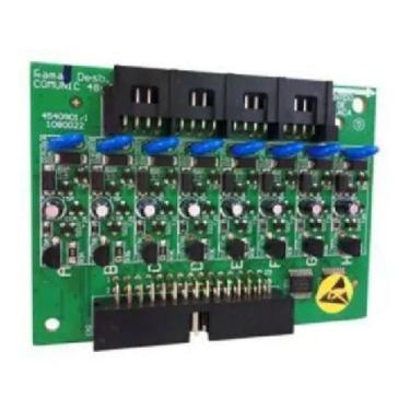 Imagem de Placa 8 Ramais Desbalanceada Para Comunic 48 Intelbras