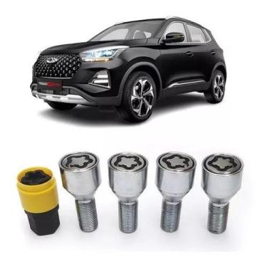 Imagem de Trava Parafuso Antifurto De Rodas CAOA Tiggo 2 Tiggo 5x Tiggo 7 Tiggo 