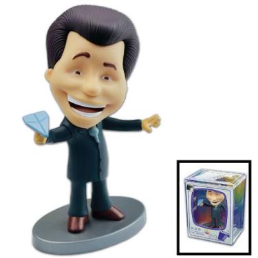 Imagem de Fandom Box Colecionável Boneco Silvio Santos Com Aviãozinho - Lider