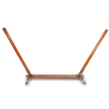 Imagem de Suporte De Madeira Para Rede De Descanso - Sem Rede - Multidecor