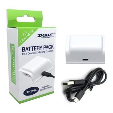 Imagem de Bateria Recarregável Com Cabo USB Carregador Compatível com Controle M