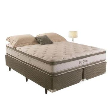 Imagem de Conjunto: box + colchão herval big class - molas confortclass queen 15