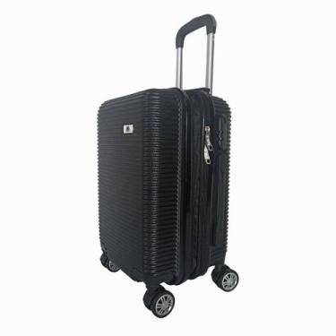 Imagem de Mala de Viagem Bordo 10kg PP C/ Zíper Expansível Padrão ANAC - EAGLE, 