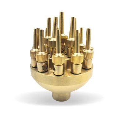 Imagem de Bico Multijatos com Regulador de Vazão para Fontes Chafarizes e Lagos 