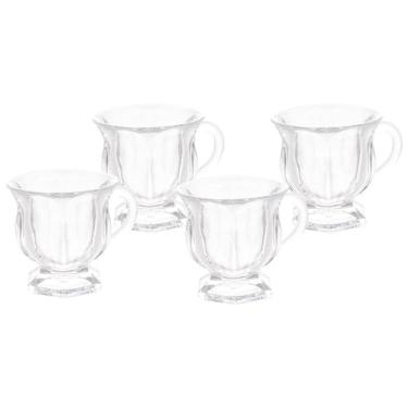 Imagem de Conjunto 4 Xícaras de Cristal Arcade 142ml - Lyor