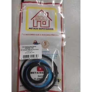 Imagem de Anel Vedação Reparo Borracha Sifão Pia Cozinha 1 1/2 X 2 - SOS