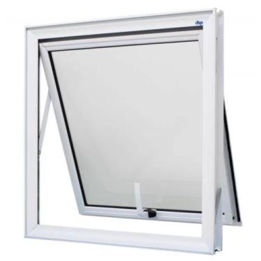 Imagem de Janela Maxiar 1Módulo em Aluminio  Branco - ALUGUAPO, 5kg, 600X600