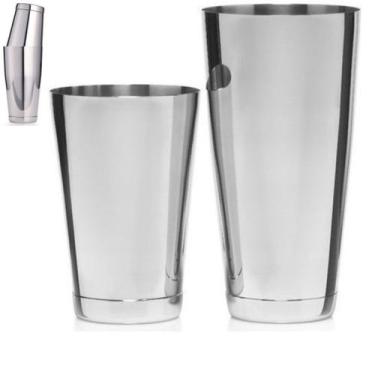 Imagem de Coqueteleira Barpro Profissional Boston Inox Coquetel 2 Copo