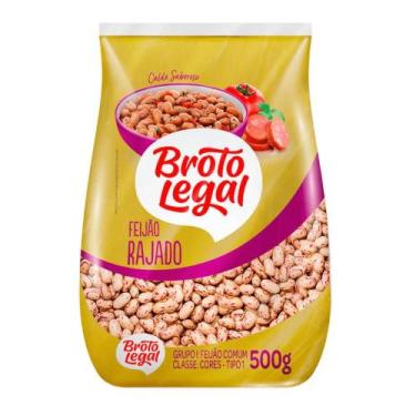 Imagem de Feijão Rajado Broto Legal 500g