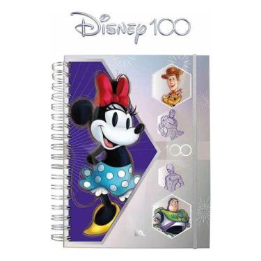 Imagem de Caderno Smart Mini Dac Minnie Disney 100 Anos Folha 90g - Dac - Soc. I