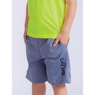 Imagem de Bermuda Jimp Dry Infantil Cinza - Bravo, 4