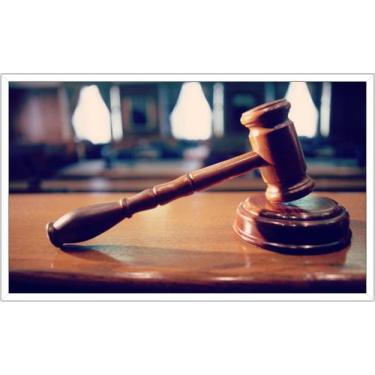 Imagem de Quadro Decorativo Advocacia Direito Advogado Escritórios Salas Moldura