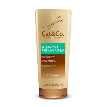Imagem de Shampoo Cat & Co Pré-Lavagem para Gatos - 200ml - Mundo Animal / Cat &